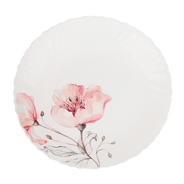  Тарелка 190мм десертн Роселла опал.стекло 818-877 Millimi