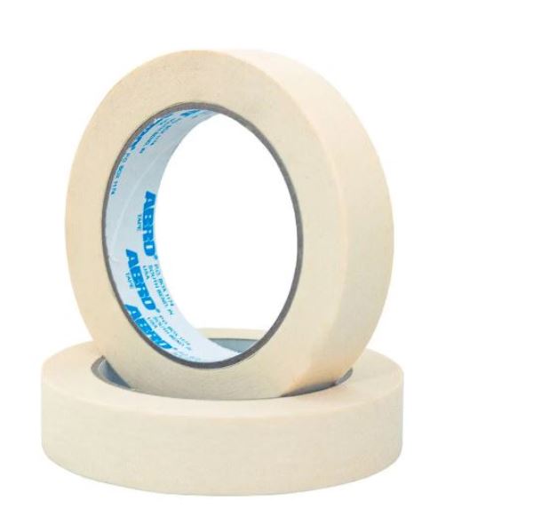  Лента малярная 24мм*45м ABRO 2123-6-24-45-R