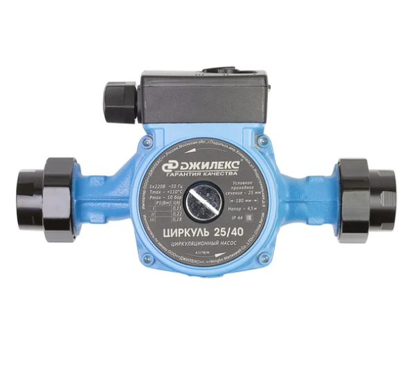  Насос циркуляционный 25/40-180 Циркуль Джилекс арт.2540