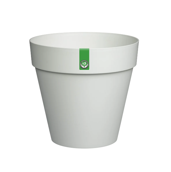  Горшок для цветов 14л Tarragon со вставкой светло-серый 221610721/01