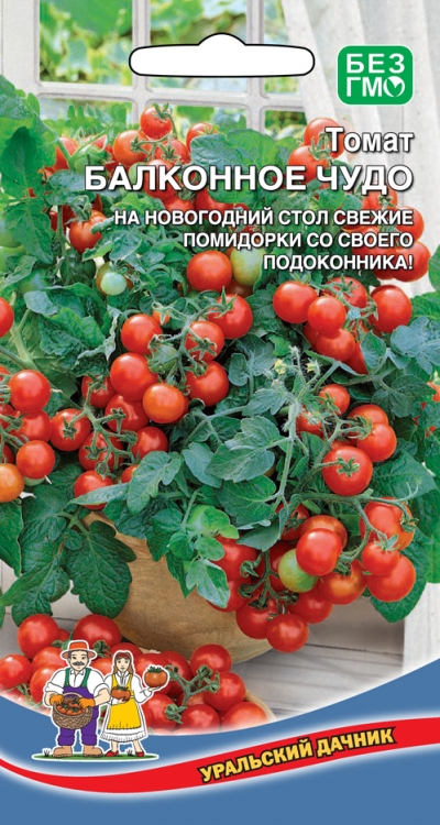  Томат Балконное чудо цв Урал.Дачник