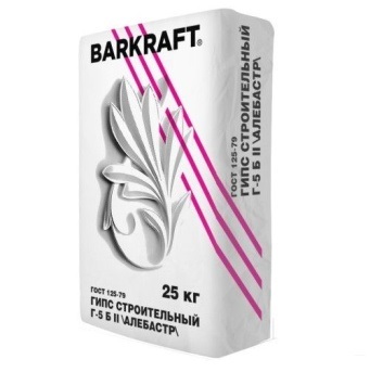  Гипс строительный Г-5 25 кг BARKRAFT