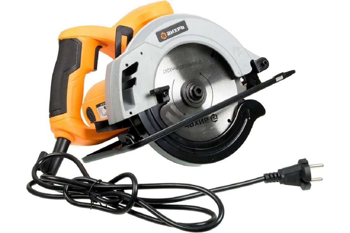  Пила эл циркуляр 1,2кВт ДП-160/1200 Вихрь 72/11/8