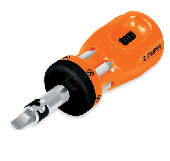 Отвертка 12бит мини храп.мех DTROM-12 18193 Truper
