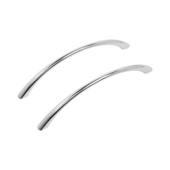  Ручка мебельная скоба A204-96 2шт хром StahlBuro 16639