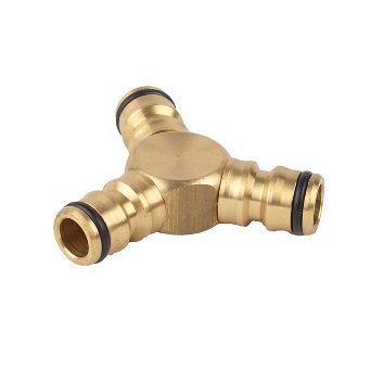  Тройник для шланга 1/2" латунь 4246-55028В RACO  