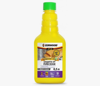  Защита от плесени Zerwood ZP-30 BIO 0,5л конц. 1:30 Ижсинтез