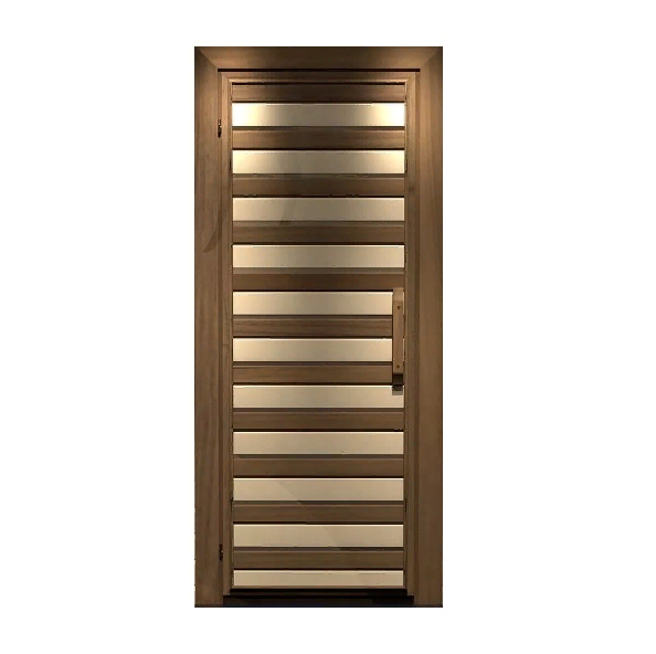  Дверь банная 1,80х0,70 липа зебра с фурнитур термо коробка