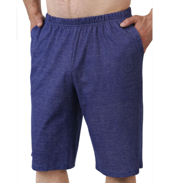  Бриджи муж. Ассортимент р.50 синий лен 1689-К