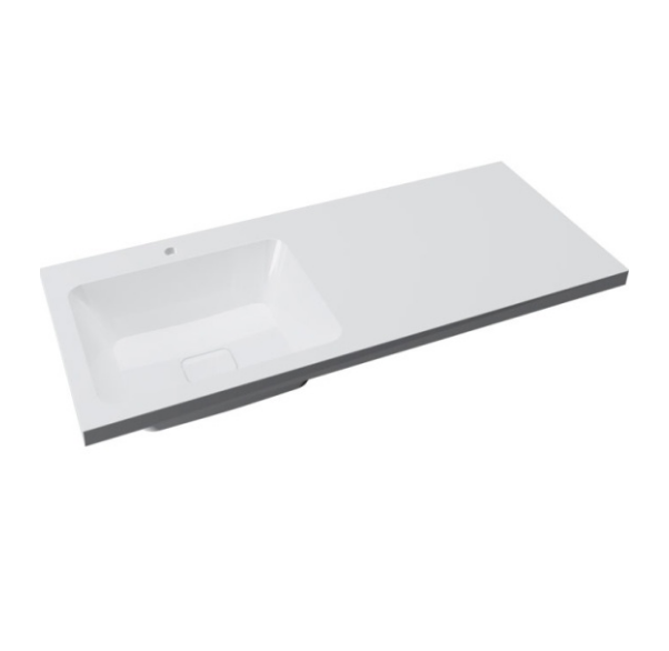  Умывальник над стирал. машиной Kamilla-120 левый б/сифона Айсберг