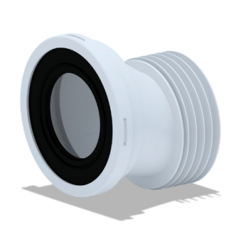  Манжета 110 для унитаза эксцентрик жесткий, 20мм для подкл.к чугун.канал. W0220 Ани пласт 506720