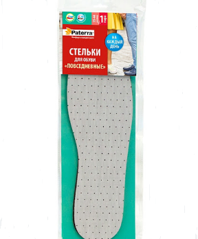  Стельки повседневные р.35-44 Paterra