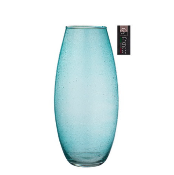  Ваза для цветов 37см 316-1752 Amarilys Azure Drops