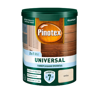  Пропитка Pinotex Universal 2в1 0,9л береза 5620705