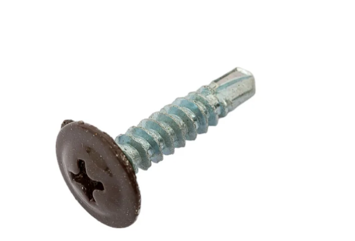  Саморез по металлу п/ш 19х4,2 оцин сверло коричн 250шт 0300221 КЧ