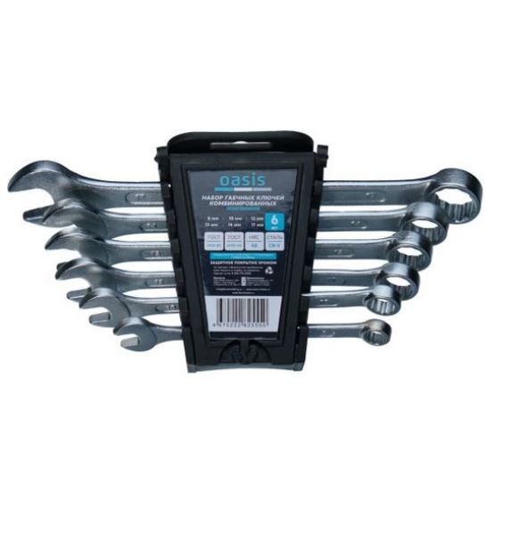  Набор гаечных ключей 6шт Oasis 