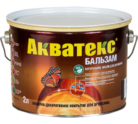  Акватекс-бальзам 2,2л махагон Деревозащитное ср-во арт.92142 Рогнеда 
