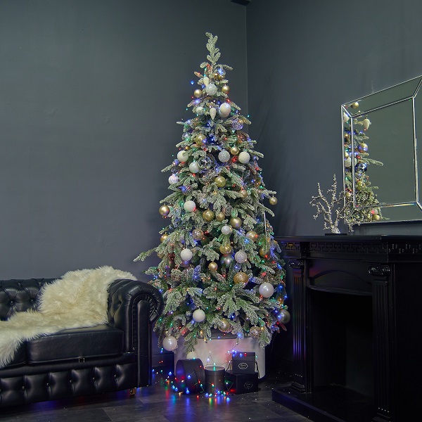  Гирлянда св/д Роса 50м 500LED разноцвет/провод зеленый IP20 ULD-S5000-500/DGA MULTI DEW