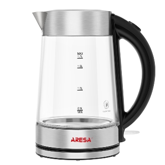  Чайник электрический Aresa 1,7л AR-3472 стекло+пласт