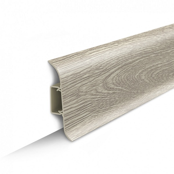  Плинтус напольный 70мм 2,2м 229 Дуб латте Идеал Классик 