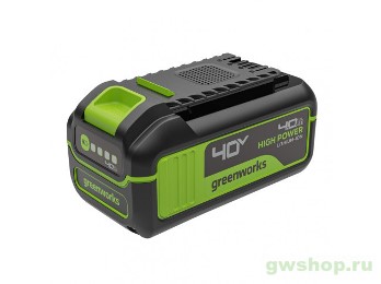  Аккумулятор High Power 40В 4Ач G40HP4 GreenWorks 2958507