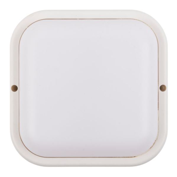  Светильник светодиодный влагозащ 24Вт 6500К IP65 Квадрат Белый ULW-Q229 Volpe