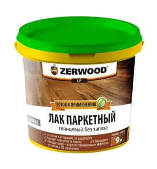  Лак паркетный Zerwood LP 0,9кг глянцевый Ижсинтез
