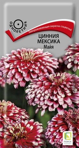  Цинния Мексика Майя 10шт цв Поиск