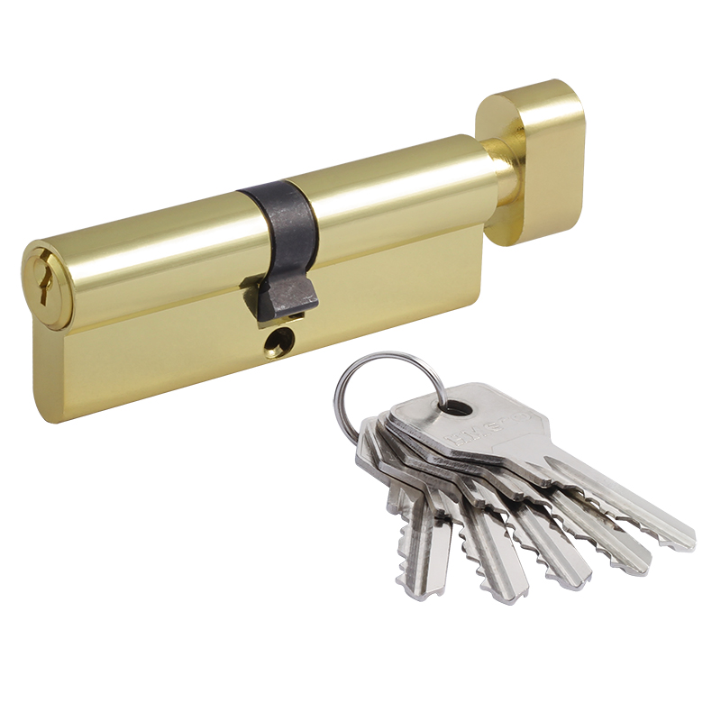  Сердцевина замка 90мм ключ/верт перф зол STD AL ЛВ-90 (45-45) 16555 Нора-М