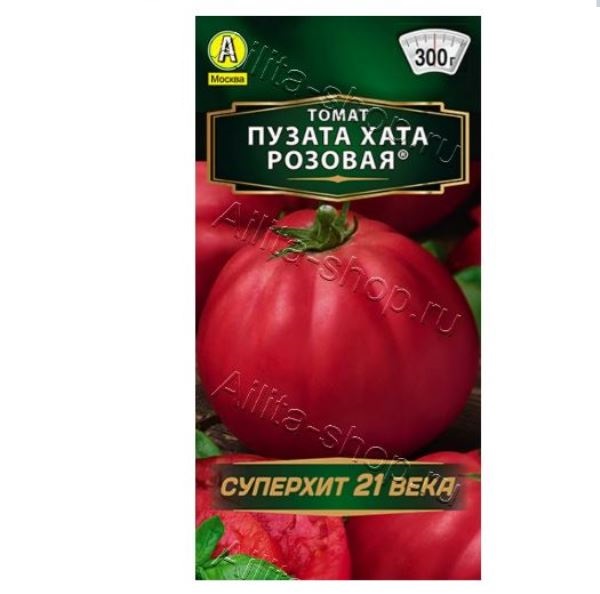  Томат Пузата хата розовая цв Аэлита