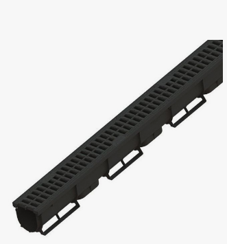  Лоток водоотводный с решеткой пластик ЛВ-07.09.09-ПП Spark (комплект) 088081-М