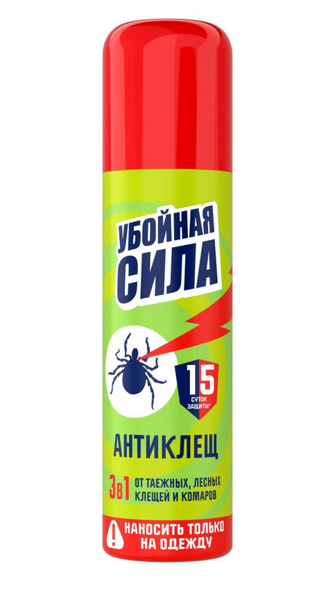  Инсектицид Убойная сила Антиклещ 150 см3