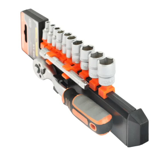  Набор торцевых головок 12пред. SSR-1/4 CrV Patriot