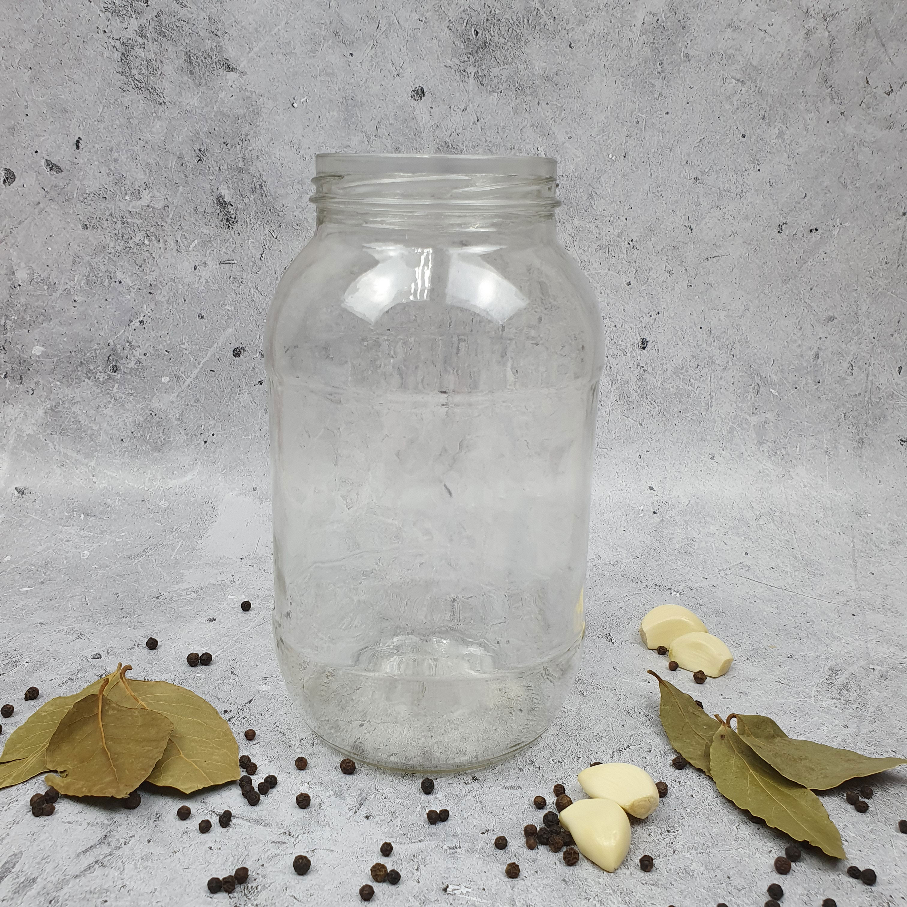  Банка 1,5л стекло винтов. d-82мм