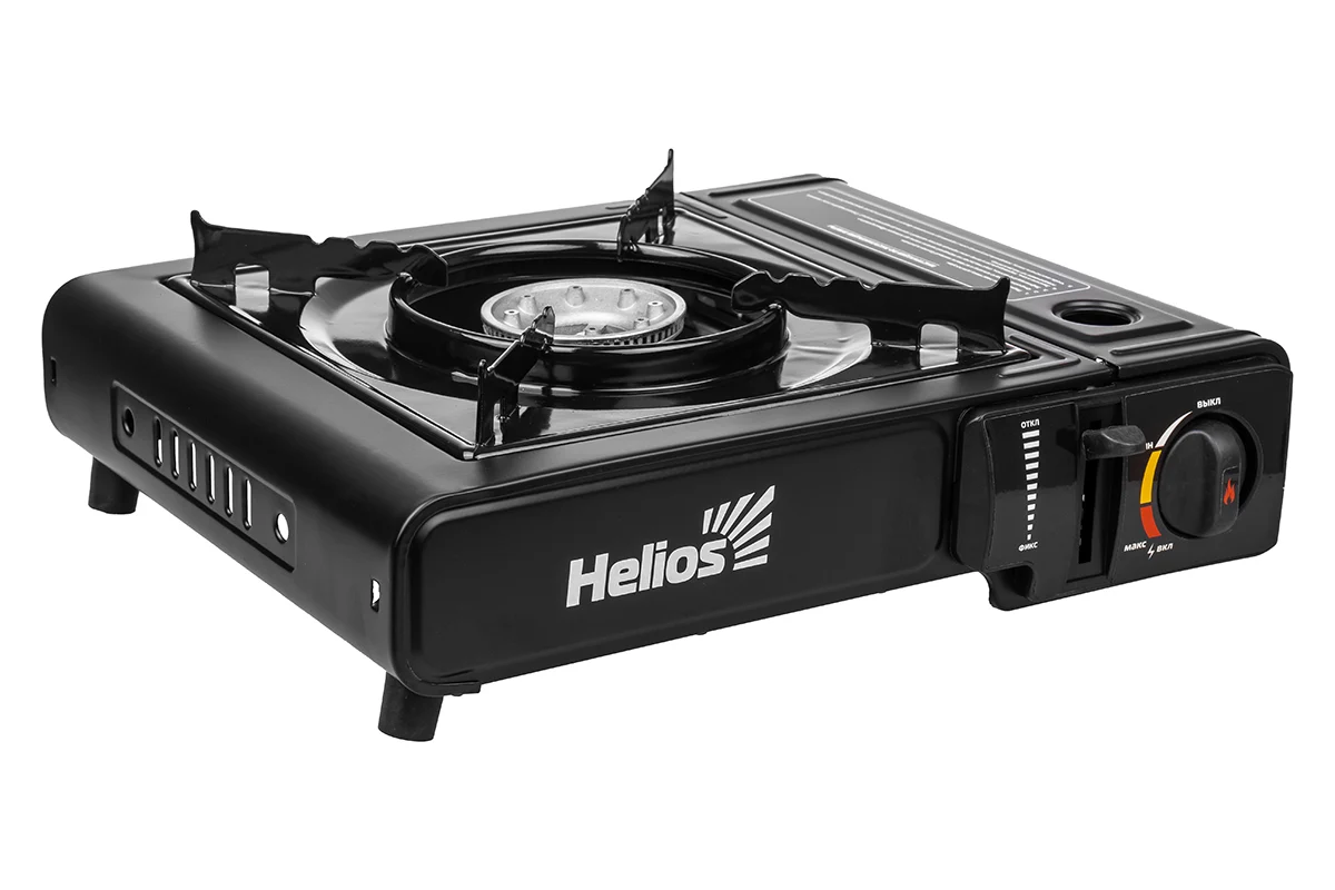  Плита газовая портативная HS-BDZ-155A в кейсе Helios