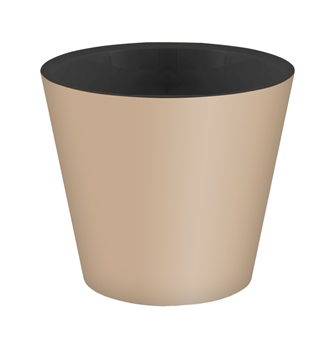 Горшок для цветов 1,6л d160мм Rosemary дренаж.встав беж 221605427/01