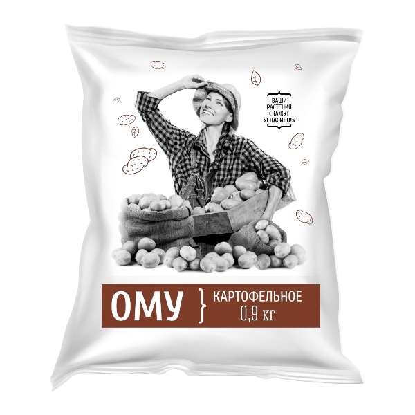  Удобрение картофельное 0,9кг ОМУ НА127 (30)