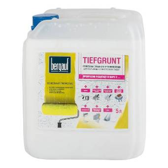  Грунтовка глубок. проник.д/нар и вн.работ Tiefgrunt 10л Bergauf