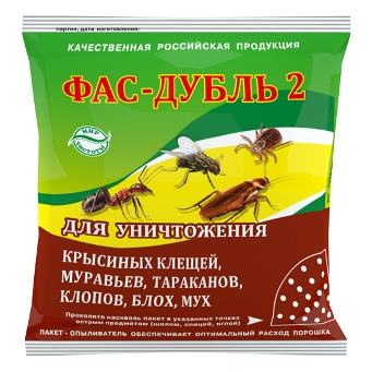  ФАС-дубль-2 125г от муравьев, тараканов, блох (к90)
