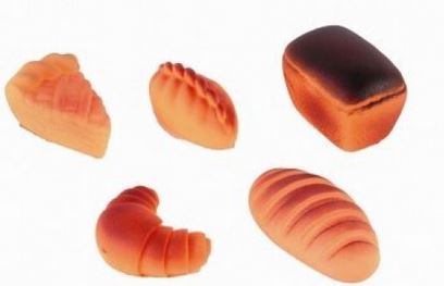  Набор резиновых игрушек Хлеба С-852 огонек 