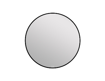  Зеркало 800*800мм Eclipse smart с подсв кругл черн.рама Cersanit