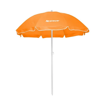  Зонт пляжный D 2,00м прямой оранжевый