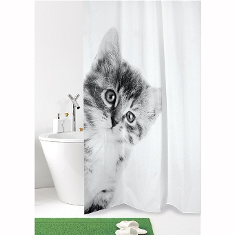  Штора для ванн 180*200 Kitty 7831