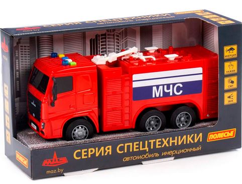  Автомобиль МАЗ пожарный инерционный 94094 