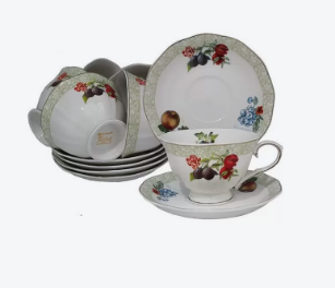  Набор чайный 12 предметов 220мл Симпл Эклипс J1261