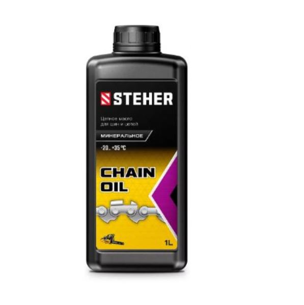 Масло цепное 1л минеральное 76021-1 Steher