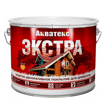  Защитно-декоративное покрытие Акватекс-Экстра Сосна 9л арт.90280/18188 Рогнеда 