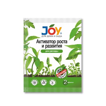  Активатор роста и развития для рассады 2 табл Joy