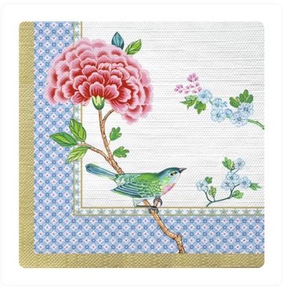  Салфетки бумажные 3-х слойные 33х33см 20шт ЭКЗОТИЧЕСКИЙ ЦВЕТОК Букет