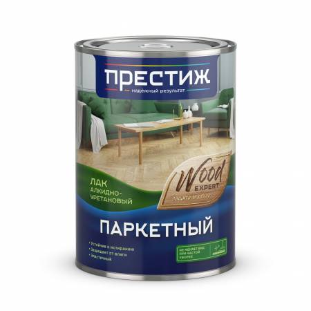  Лак паркетный Престиж глянц 1,9л алк-уретан  